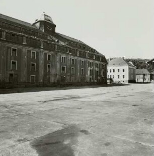 Getreide-Rieselspeicher und Verwaltungsgebäude des ehemaligen Proviantamtes der Königlich-Sächsischen Armee