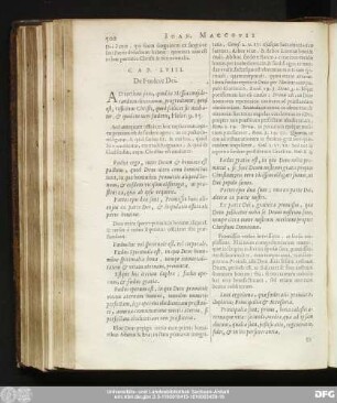 Cap. LVIII. De Foedere Dei.