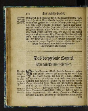 Das dreyzehnte Capitel.
