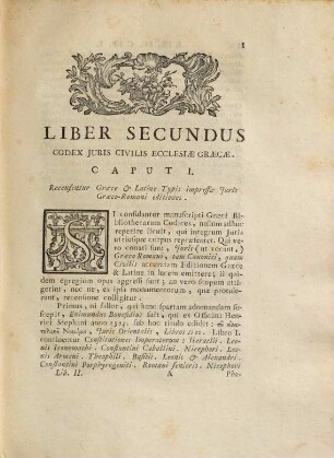 Bibliotheca Iuris Orientalis Canonici Et Civilis, 2. Codex Iuris Civilis Ecclesiae Graecae