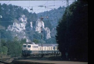 Dollnstein Lok 110 203 D-Zug UIC-X-Gepäckwagen