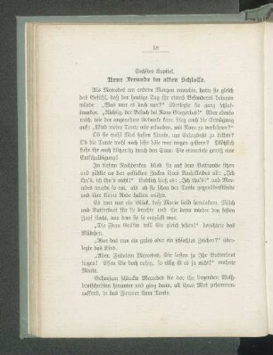 Sechstes Kapitel. Neue Freunde im alten Schlosse.
