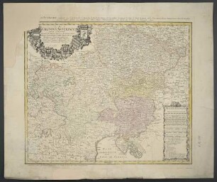 S[acri] R[omani] I[mperii] Circulus Austriacus : quem componunt Archid. Austriae, Ducatus Stiriae, Carinthiae, Carnioliae, Comit. Tyrolensis, ditionesque Sueviae austriaecae, cum suis confiniis