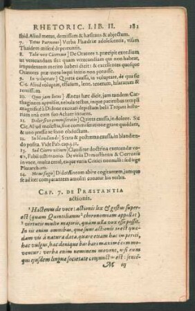 Cap. 7. De Praestantia actionis.