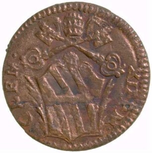 Münze, Quattrino, 1730 - 1740