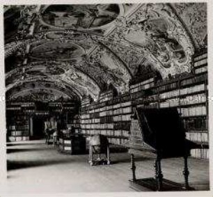 Das hunderttürmige Prag, Kloster Strahov, Bibliothek, Theologischer Saal