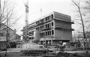 Richtfest für den Neubau der Bundesforschungsanstalt für Lebensmittelfrischhaltung auf dem Gelände der Technischen Hochschule.