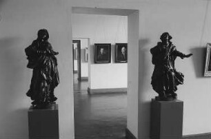Blick in die Ausstellungsräume des Bildermuseums im Gebäude des ehemaligen Reichsgerichtes in Leipzig