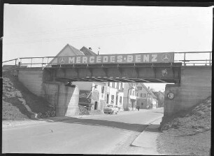 Altshausen, beschädigte Brücke