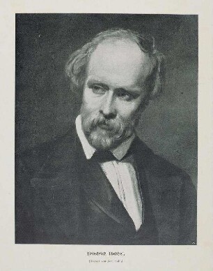 Bildnis von Friedrich Hebbel (1813-1863)