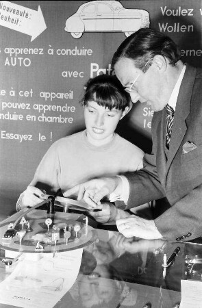Basel: Autofahrschule im Modell