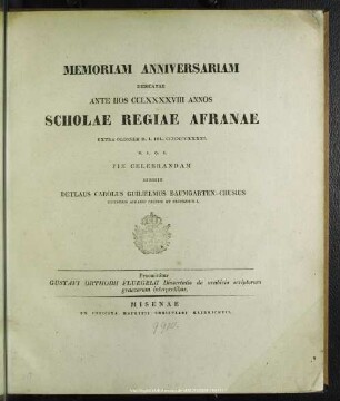 De arabicis scriptorum graecorum interpretibus