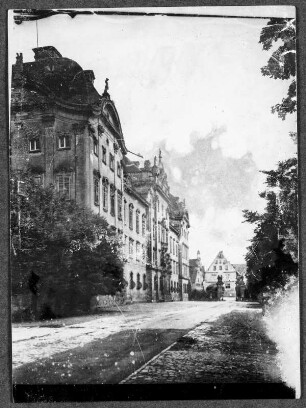 Ellingen, Ordensschloss : Ellingen. Ordensschloß. H. Beringer, F. Keller. Süd-Fassade