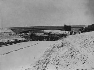 Mittellandkanal im Bau