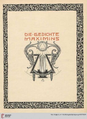 Die Gedichte Maximins