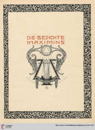 Die Gedichte Maximins