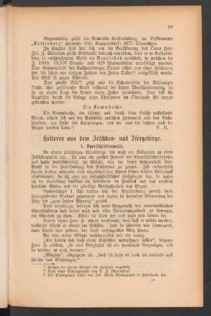 Heiteres aus dem Jeschken- und Isergebirge