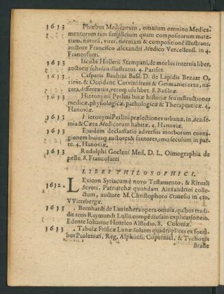 Libri Philosophici.