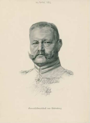 [Bildnis Paul von Hindenburg]
