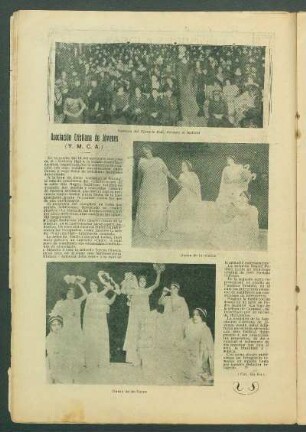 Asociación Cristiana de Jóvenes (Y. M. C. A.)