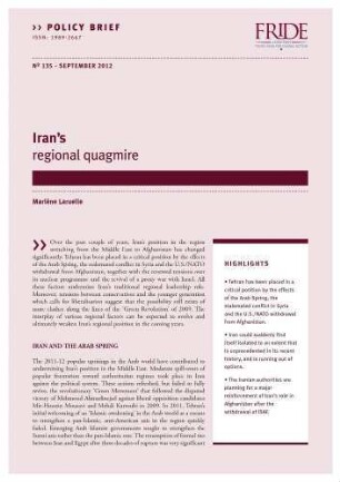 Iran's regional quagmire