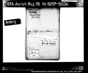 Die Schusterzunft in Oldersum