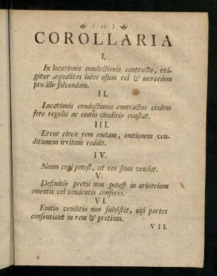 15-16, Corollaria