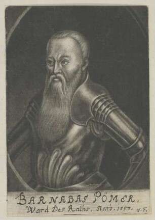 Bildnis des Barnabas Pömer