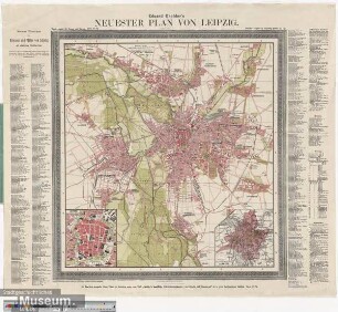 Eduard Gaebler's Neuester Plan von Leipzig