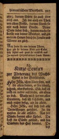 597-621, Kurze Seufzer zum Wachsthum in der Gottseligkeit