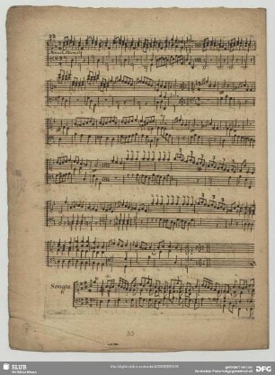 Sonata 6, E-Dur