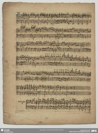 Sonata 6, E-Dur