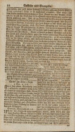 Epistel am 2. Oster-Feyertage. Apost. Gesch. 10, 34-41.