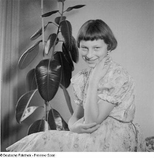Porträt einer jungen Dame
