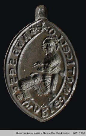 Siegelstempel der Äbtissin des Klosters Santa Maria in Monticelli