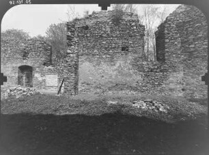 Krebes (Weischlitz-Krebes). Ruine Burgstein