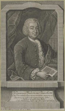 Bildnis des Joannes Fridericus Joachim