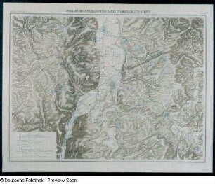 Stellung der Einschliessungs-Armee vor Metz am 27ten August, Plan 11 (1:50 000)