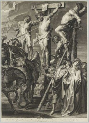 Der Lanzenstich (Christus am Kreuz)