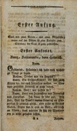 Die Liebhaber im Harnisch : ein Original-Lustspiel in 4 Auzügen