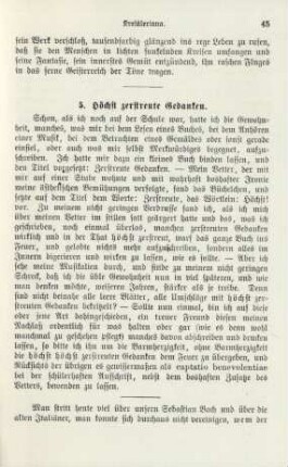 5. Höchst zerstreute Gedanken