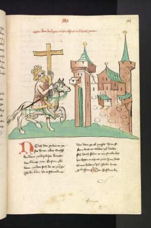 Kaiser Heraklius bringt das Kreuz nach Jerusalem zurück (Kreuzerhöhung)