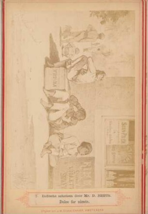 7. Indische schetsen door Mr. D. Beets. Dolce far niente