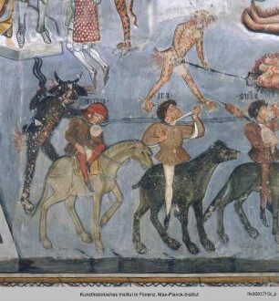 Das Himmlische Jerusalem, die Werke der Barmherzigkeit, die Auferstehung der Toten und die Hölle : Die Hölle
