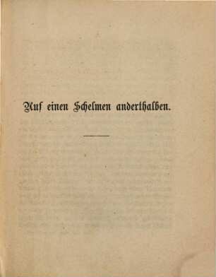Aus alter und neuer Zeit : Erzählungen, 2