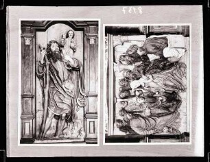 Klosterkirche; Deckenbild im Schiff, nach der Restaurierung