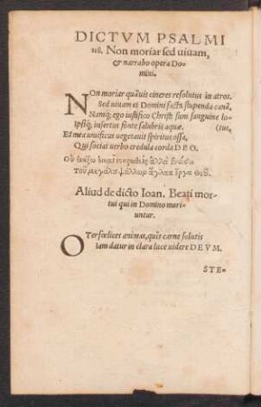 Dictum Psalmi 118.