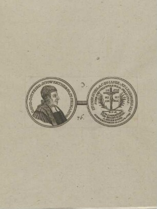 Bildnis des David Gottfried Schwertner