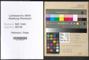 Entnazifizierung Peter Heimann , geb. 30.05.1902 (Arbeiter)