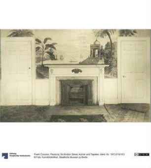 Peabody, 94 Boston Street, Kamin und Tapeten